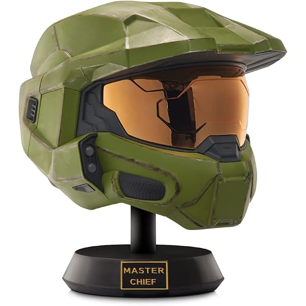 Casque Halo Master Chief Officiel | Cosplay Halloween | Taille Unique Adulte | Polyester