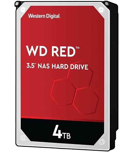 Western Digital WD Red? 4 TB Disque Dur Interne 8.9 cm (3.5) SATA