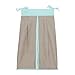 Trend Lab Cocoa Mint Nappy Stacker, Taupe