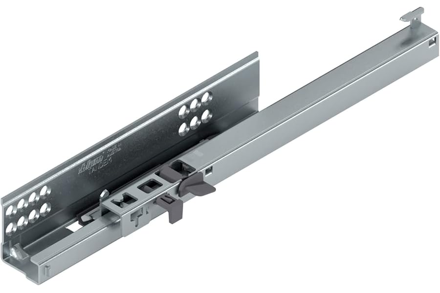 Blum Single Extension Tandem Runner with Blumotion - 551H410 (Left Hand)