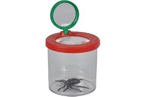 Simba 107879662 – World's Best Bug-Viewer, dubbel förstoringskopp för observation av insekter, blommor, frimärken, blad, mynt, upptäcktsleksaker, förstoringsglas, från 3 år