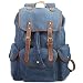 Produktbild LEIU Canvas Umhängetasche Retro Männer und Frauen allgemein Leinwand Laptop Tasche College College Rucksack Herren Reisetasche Bergsteigen