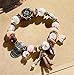 Produktbild Keyi le Craft Beading Kits Quaste Münze Anhänger Armband Perlen Armband (Pink)