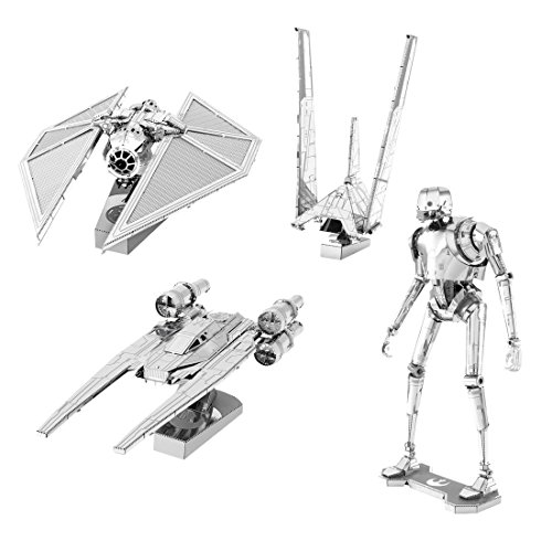 Preisvergleich Produktbild Star Wars Rogue One Metal Earth 3D Bausätze : Alle 4 Modelle