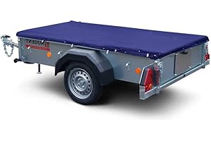 COVERANDCARRY Trailer Cover For The Caddy 640 Trailer 188cm X 134CM x 8cm Produced In Waterproof 650GSM PVC