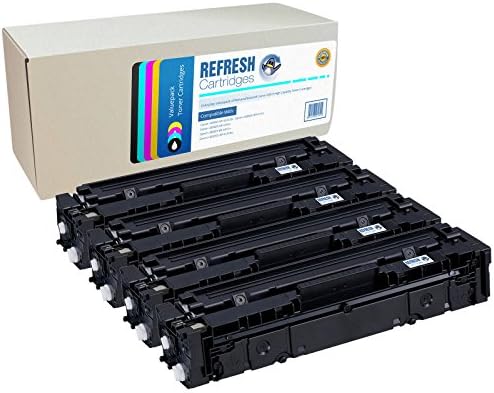 Refresh CartridgesRemanufactured Toner Cartridge Replacement for Canon 045 H (Multi-Colour)