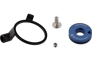 ROCKSHOX Rock Shox Xc32 13-15/Recon Silver 13-15 17 mm Pull Damper and Poploc/Pre-2013 Pushloc 13-15-Amortiguador de tracción Kit de Bobina y Abrazadera de Control Remoto, Unisex, Plata, Talla única