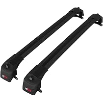 Barre Tetto Portapacchi Per Jeep Compass 2017-2025 | 2 Barre In Alluminio Grigio, Portata 75 Kg | Con Blocco Antifurto