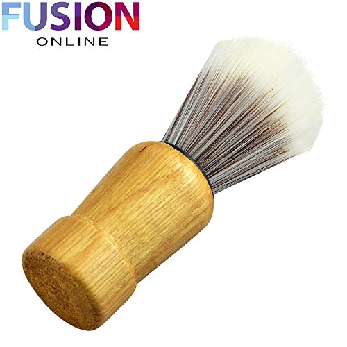 PACK OF 1 PROFESSIONAL QUALITY SHAVING BRUSH WITH WOOD HANDLE SHAVE HAIR REMOVAL BRUSHES - Image 3