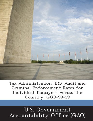 Tax Administration: IRS' Audit and Criminal Enforcement Rates for Individual Taxpayers Across the Country: GGD-99-19