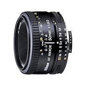 Nikon 50mm Nikkor F/1.8D AF Prime Lens for DSLR Camera