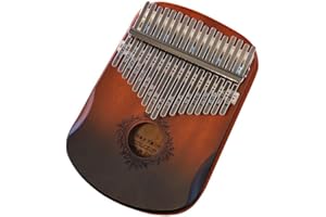 ArtisanShow Kalimba Thumb Piano 17 Keys, Updated Ergonomic Portable Marimbas Finger Piano with Study Instruction and Tune Hammer, Music Gifts for Beginners Lovers Players