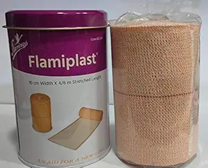 Flamingo Flamiplast Elastic Adhesive Bandage (4/6 m x 10 cm)