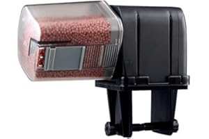 ATB-GIFT Auto Aquarium Fish Feeder, Aquarium Tank Timer, Mangeoire d'aquarium, Distributeur Automatique de Nourriture avec minuteur pour Les Vacances