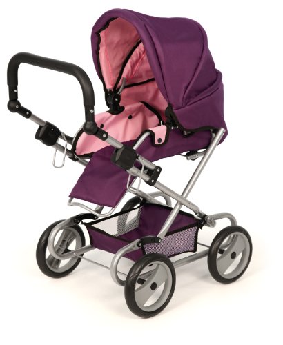 Imagen 2 de Cochecito Combi para muñecas Deluxe, purple