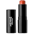 Henné Organics Luxe Lip Tint - Moisturizing, Sheer Natural Color - Coral (Orange)