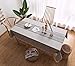 Produktbild GUOAI Bestickte Quaste Spitze Moderne Minimalistische Baumwolle Und Leinen Tischdecke Stoff Wohnzimmer Couchtisch Tischdecke Tischdecke Rechteck,Gray,100 * 140cm