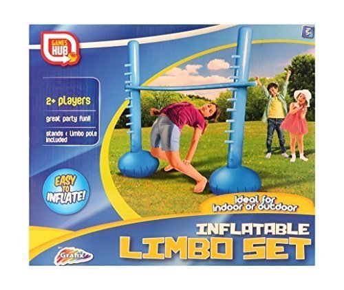 Preisvergleich Produktbild Aufblasbare Limbo Stange Set Innen Aussen Lustige Party Spielzeug Garten Spiel