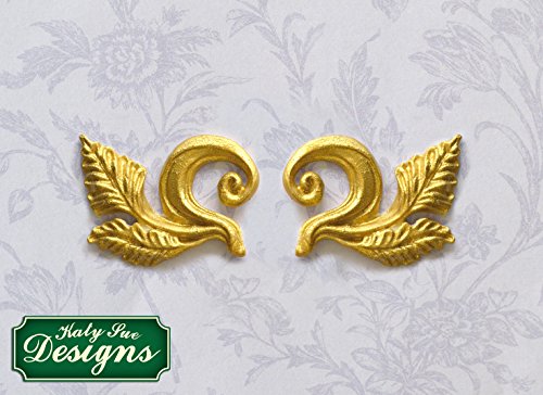 Leaf Swirl – Katy Sue Designs Silikonform für Tortendekorationen Cupcakes Fondant und Zuckerwaren - 3