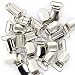 Segolike Pack of of 20PCS Webbing Hook Pacifier Suspender Clips For Pacifier Holder Bib Clips Ribbon Craft Jewelry Findings 20MM Silver RS.650.00