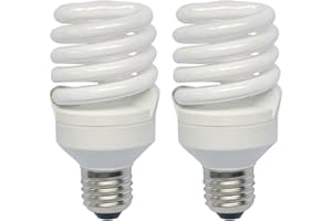 LAMPWISE 2 x Bell 04926 23W Ultra Mini T2 Spiral Lamp - ES/E27, 2700K - Warm White