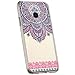 Produktbild Jinghuash Kompatibel mit Galaxy Xcover 4 Hülle,Kompatibel mit Galaxy Xcover 4 Hülle Transparent TPU Silikon mit Mandala Blume Muster Ultra Dünn Durchsichtig TPU Handyhülle Tasche Case,Mandala#13