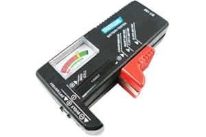 ASSOTS BT-168 Universal Battery Tester AA AAA C D 9V Button Checker