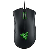 Razer Deathadder Essential - True 6400 DPI Optical Sensor, Wired Ergonomic Form Factor, High Durability, 5 Hyper Response Buttons, 10 Million Clicks RZ01-03850100-R3M1 - Black