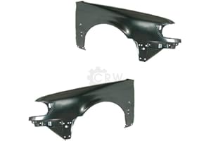 DIEDERICHS Kotflügel Set Satz (rechts & links) für A6 Typ C4 Bj. 94-97 mit Blinkerloch