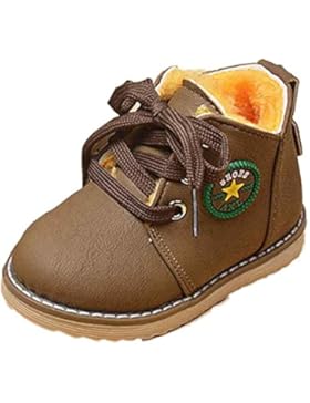 warme Schuhe Baby Jungen Mädchen Kind Winter Armee Stil Martin Boot Sneaker Stiefel Luckygirls