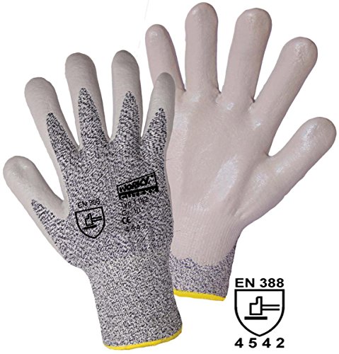 Preisvergleich Produktbild Worky 1142 Schnittschutzhandschuh CUTEXX HPPE / Lycra mit Glasfaser mit