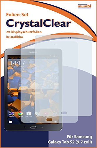 2 x mumbi Schutzfolie Samsung Galaxy Tab S2 (9,7 Zoll) Folie Displayschutzfolie - 3
