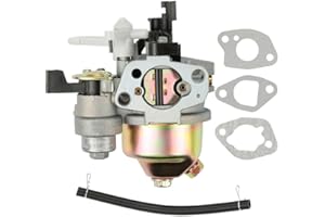 Hancaner Carburador Moto para Honda GX160 GX168F GX200 5.5HP 6.5HP Carburador Generador con 3 * Juntas Motores Motor Generador Cortacésped
