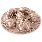 Nordic Ware kek kalıbı, Pasta kalıbı &ndash; Paskalya Tavşanı, al&uuml;minyum, kahverengi, 7,6 x 30,5 x 30,5 cm, 1 birim