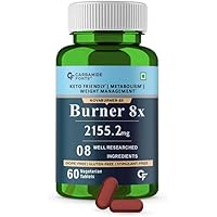 Carbamide Forte Fat Burner for Men & Women | Weight Loss Support - 60 Veg Tablets