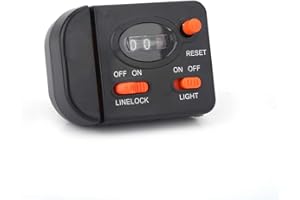 SOCOBETA Professional Clip on Fishing Line Counter Depth Sounder Digital Display 99m for Fishing Accessories Fishing Supplies