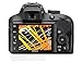 Produktbild Nikon D3400 Displayschutzfolie - 3 x atFoliX FX-Antireflex-HD hochauflösende entspiegelnde Schutzfolie Folie