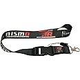 1pcs Black Color USA Ship New Quick Release Neck Strap Lanyard Keychain Keyring Car Keys House Keys ID Badges Card for Nismo Design