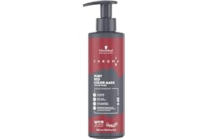 Schwarzkopf Professional CHROMA ID Masque De Couleur Semi Permanent Mix Tone Color System Tonifiant Rafraîchissant Soin Intense Conditionnement Profond Formule Vegan 6-88 Rouge Rubis 300 ml