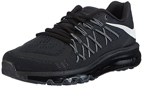 FR Avis Nike Air Max 2015, Chaussures de Running Compétition homme, Black / White (Black/White), 41