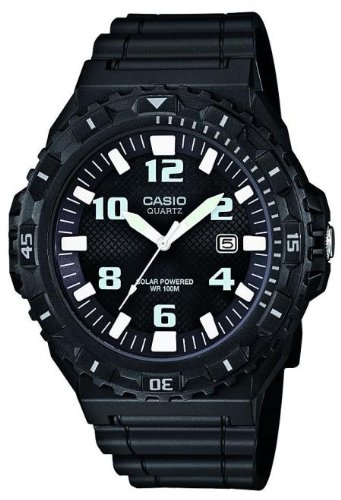 Casio Herren-Armbanduhr XL Casio Collection Analog Quarz Resin MRW-S300H-1BVEF Casio Herren-Armbanduhr XL Casio Collection Analog Quarz Resin MRW-S300H-1BVEF