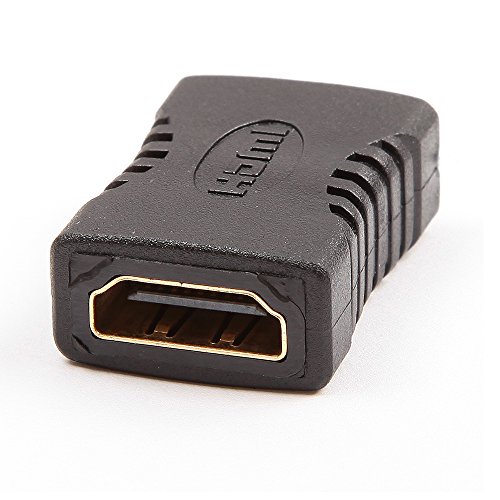 HDMI Verlängerung | HDMI zu HDMI Kopplung Adapter Buchse | Vergoldete Kontakte