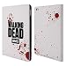 Produktbild Offizielle AMC The Walking Dead Weiss Logo Brieftasche Handyhülle aus Leder für Apple iPad Air 2