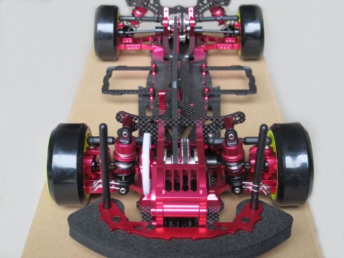 Rcmodelpart Alloy & Carbon Rc 1/10 4wd Drift Racing Car Frame Kit for 1:10 Sakura D3 Cs