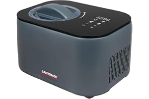 ‎GASTROBACK GASTROBACK Mini Eismaschine mit Kompressor 2-in-1 Eis und Joghurtmaschine für Zuhause 100 Watt Eiscreme Maschine/Ice Cream Machine und Joghurt Maker Yogurt, Sorbet und Speiseeisbereiter für Profi