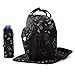Black 3pcs Baby Diaper Nappy Changing Bag Set C:Bear Design