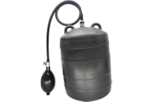 Sharplace Tappo per Tubi Gonfiabile, Tappo per Test Fognario, Palla Gonfiabile Manuale Test Idraulico, Tappi di Gomma per Fognature, Scarico, Condotto E Altro Ancora, Dn100 Dn110
