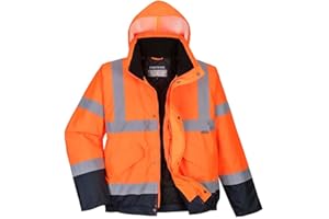Portwest Veste bomber, unisexe, haute visibilité (S463) - Jaune