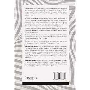 Manual de escritura académica (Guia Rapida (paraninfo))
