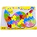 Skyblue-uk Kids Jigsaw Wooden Puzzle Letter Alphabet Dinosaur A To Z
